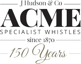 J Hudson and Co
ACME specialist whistles
Since 1870
150 Years